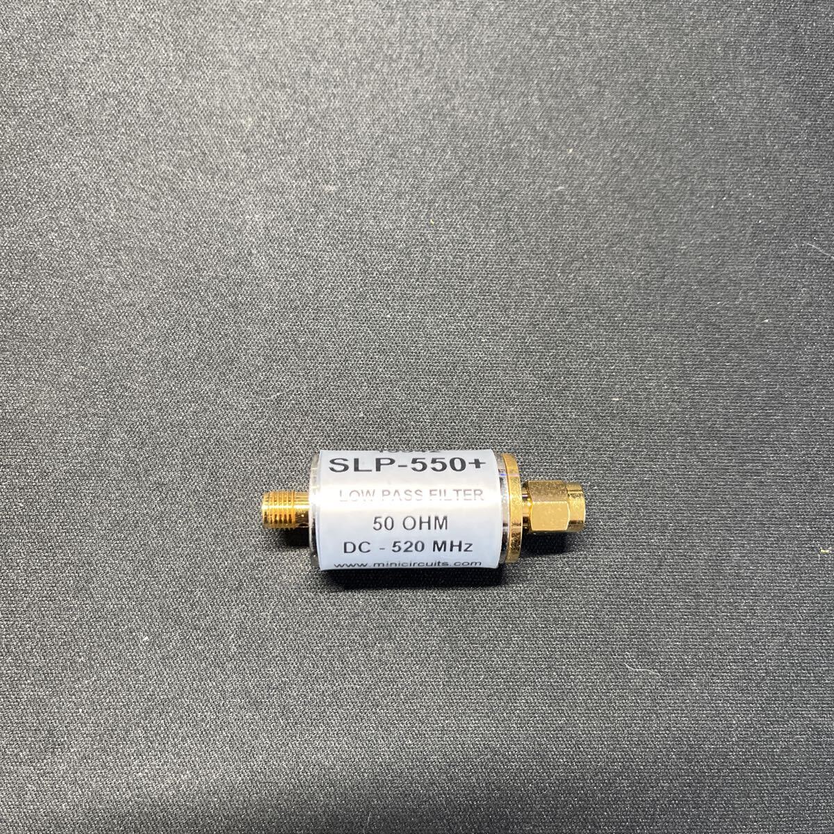 中古 最終 MINI CIRCUITS ミニサーキット SLP-550+ Lumped LC Low Pass Filter, DC - 520 MHz, ローパスフィルタ 50Ω SMA拍卖