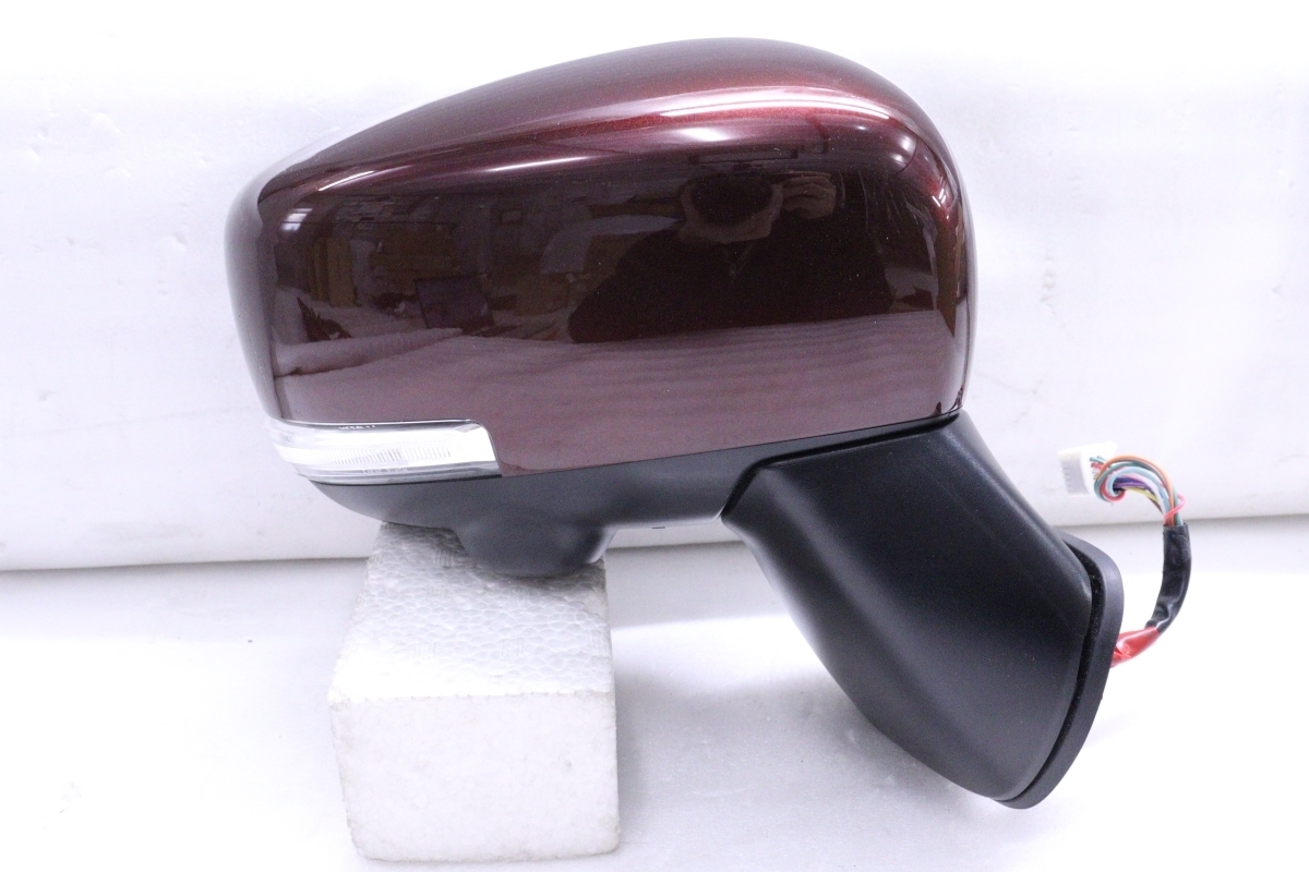 52-1776★値下 カメラ付★12P MA37S ソリオ 4WD 右ドアミラー★84710-83S71-0000 キ7 プレッドパール WAF 純正 MA47S★スズキ (DM)拍卖