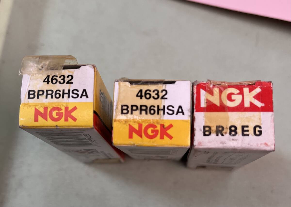【NGKプラグ】未使用3本とused 品2本拍卖