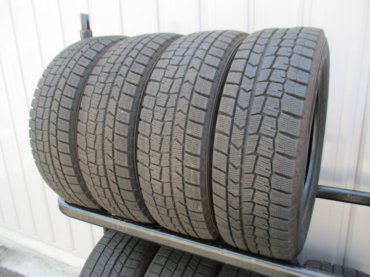 ★☆195/60R16 89Q ダンロップ WINTER MAXX WM02 スタッドレス 2021年製 4本 送料込 T58240714☆★インボイス領収書発行可能拍卖