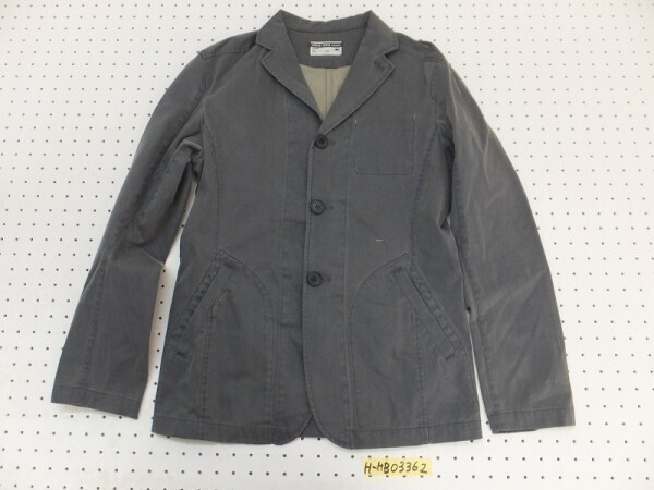 MICHEL KLEIN homme ミッシェルクラン メンズ コットン カジュアル ジャケット 46 ダークグレー拍卖