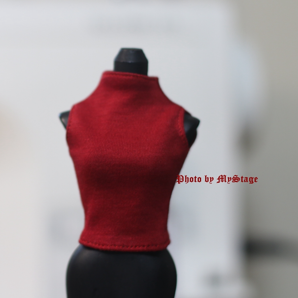 人形服2309-208 タンクトップ(赤) momoko、ジェニー、MISAKI、OBITSUボディ、リカちゃん、ピュアニーモ拍卖