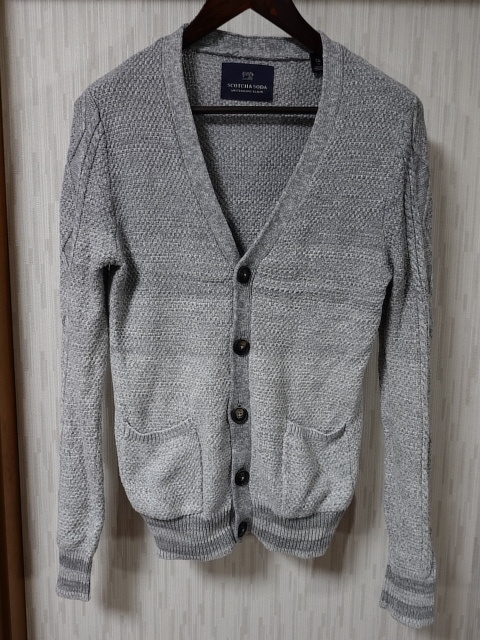 ●SCOTCH & SODA スコッチアンドソーダ カーディガン S ●0813●拍卖