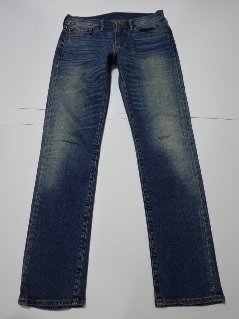 ●リーバイス LEVIS デニム 511 W32 革パッチ●0815●拍卖