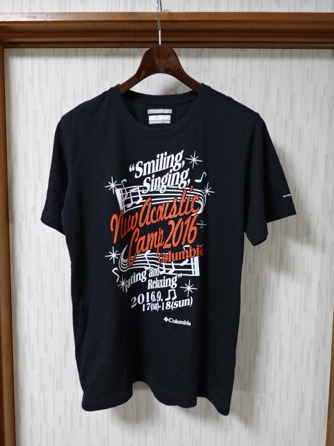 ●コロンビア Columbia 半袖 Tシャツ M 黒●0823●拍卖
