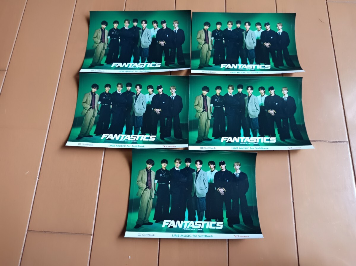 新品未使用☆FANTASTICSスティッカー5枚セット拍卖