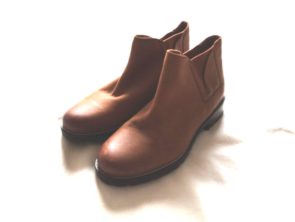 クラークスClarks サイドゴアブーツ5.5M(UK3D)拍卖