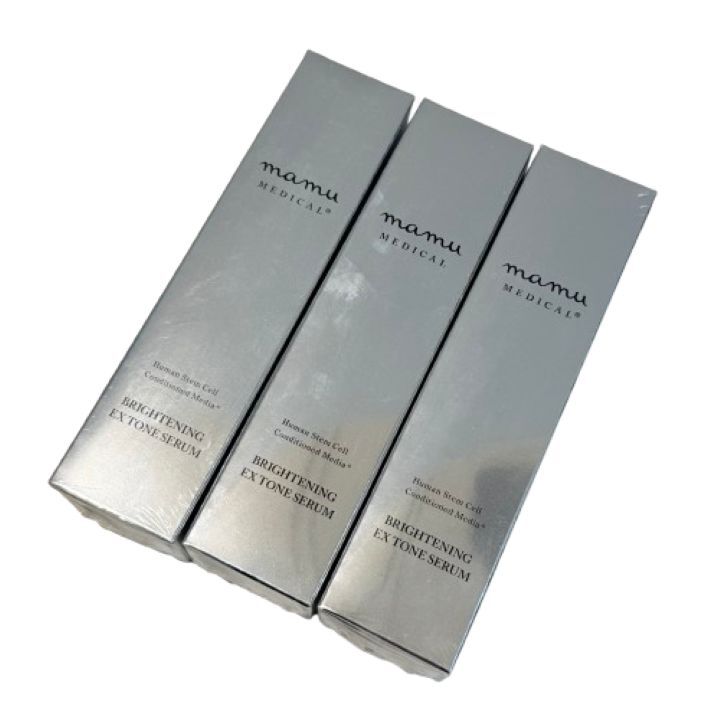 【mamu MEDICAL】未開封 ブライトニングEXトーンセラム ジェル状美容液 3個おまとめ 50g×3個★58889拍卖