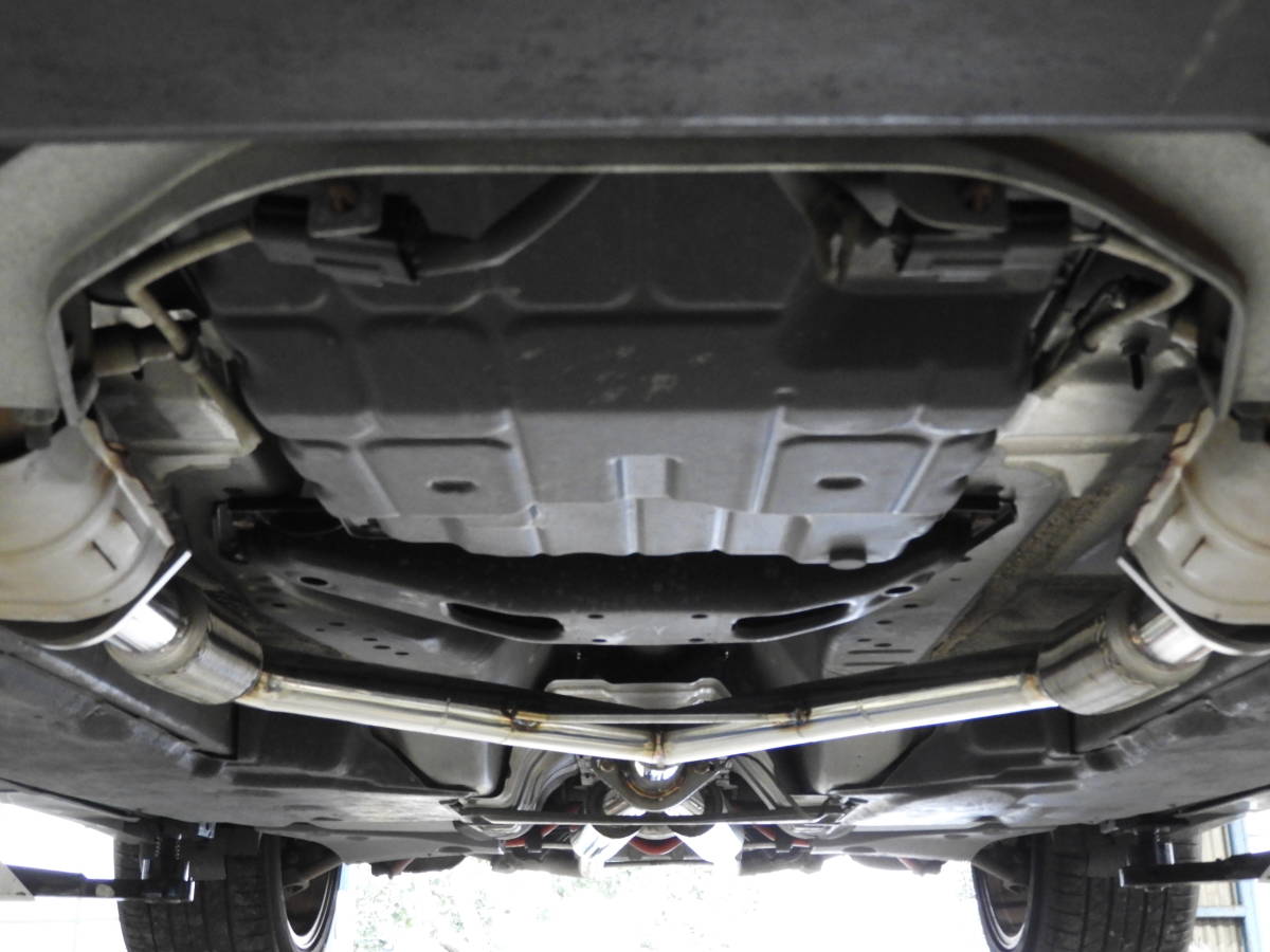 Y51 フーガ 底上げ フレキ付き フロントパイプ マフラー ステンレス製拍卖