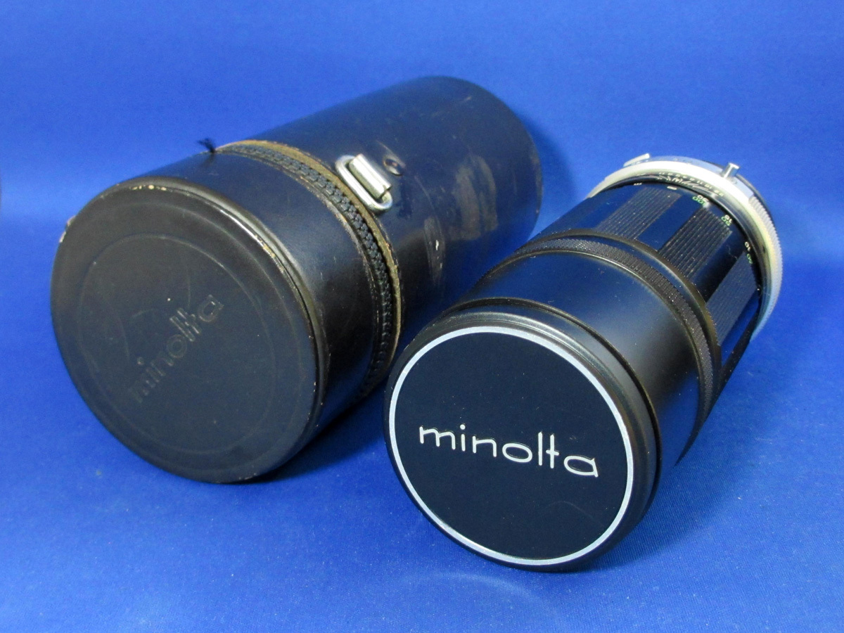 MINOLTA MC TELE ROKKOR-PE 200mm 千代田光学精工製 ミノルタ オールド単焦点レンズ 美品拍卖