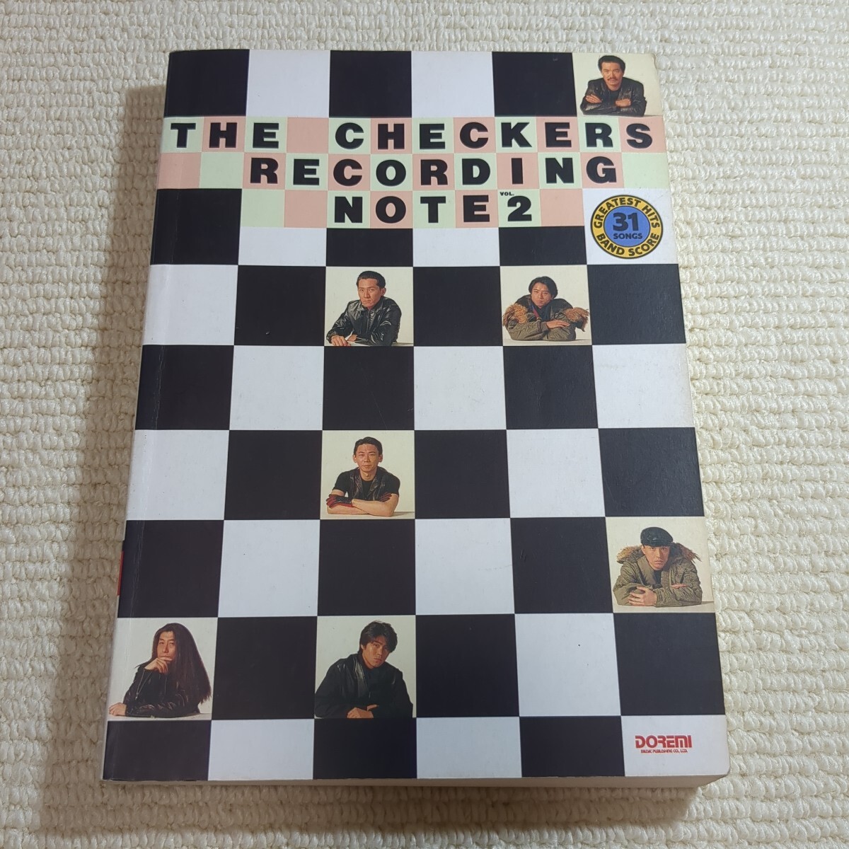 チェッカーズ レコーディング・ノート vol.2 バンドスコア  藤井フミヤ拍卖