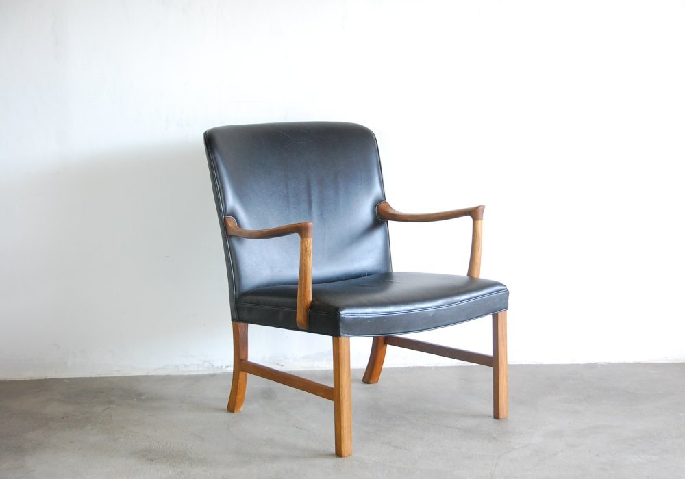Ole Wanscher Easy chair AJ Iversen ワンシャー デンマーク拍卖
