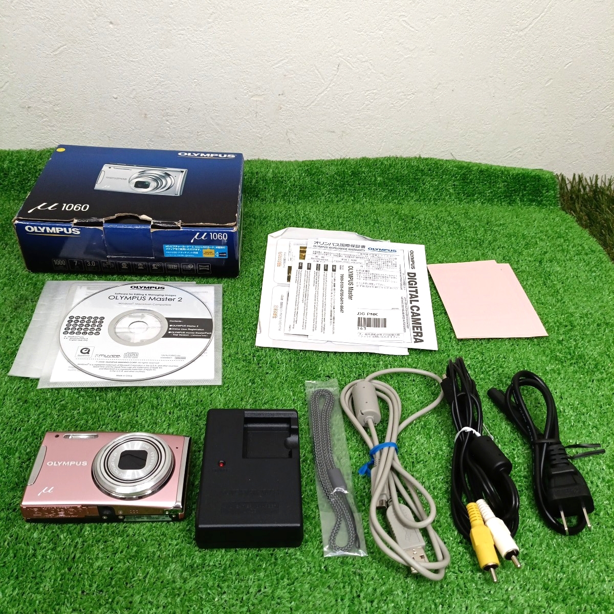 OLYMPUS オリンパス コンパクトデジタルカメラ デジタルカメラ デジ カメ コンデジ u1060 動作確認済 箱付き 現状品 4338拍卖
