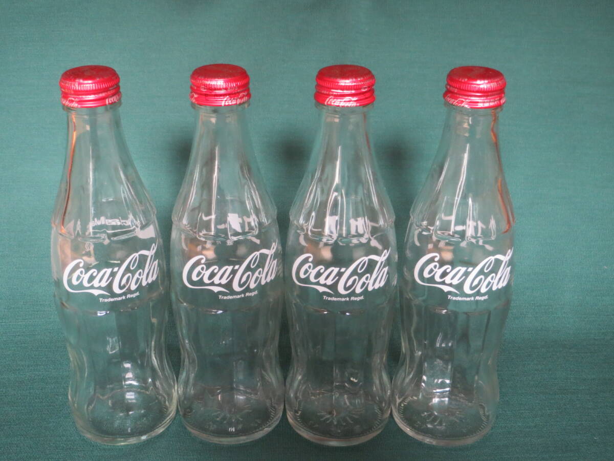 昭和レトロ Coca Cola コカコーラ 透明瓶 4本拍卖