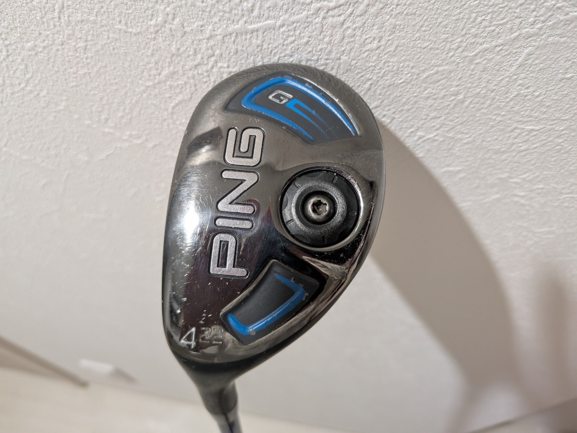 レフティ ユーティリティPING G U4 22° ALTAJ50 フレックスーS拍卖