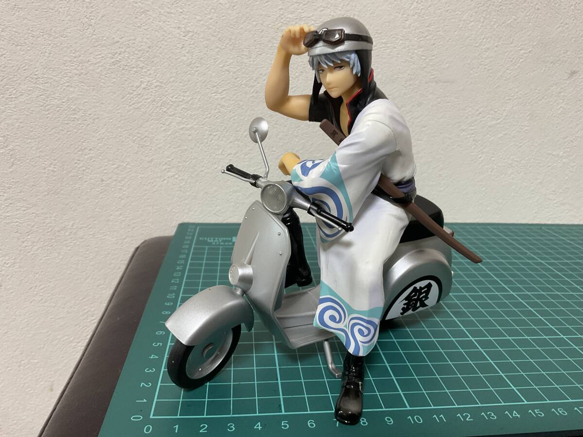 一番くじ 銀魂 笑顔を護る者たちの日常と非日常 A賞 坂田銀時&スクーター フィギュア 中古拍卖