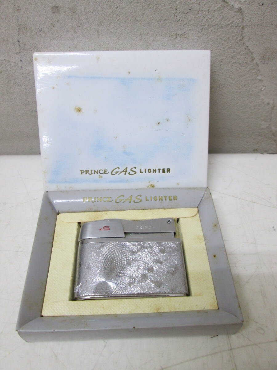 (89)♪PRINCE GAS LIGHTER プリンス ガスライター CORONET D 動作未確認 現状品拍卖