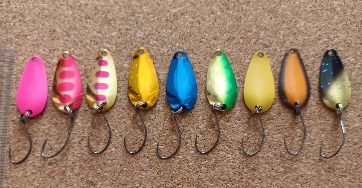 ジャッカル ティモン Jackal timon ティアロ 1.6g 9個セット エリアトラウト 管釣り ルアー マス 鱒 拍卖