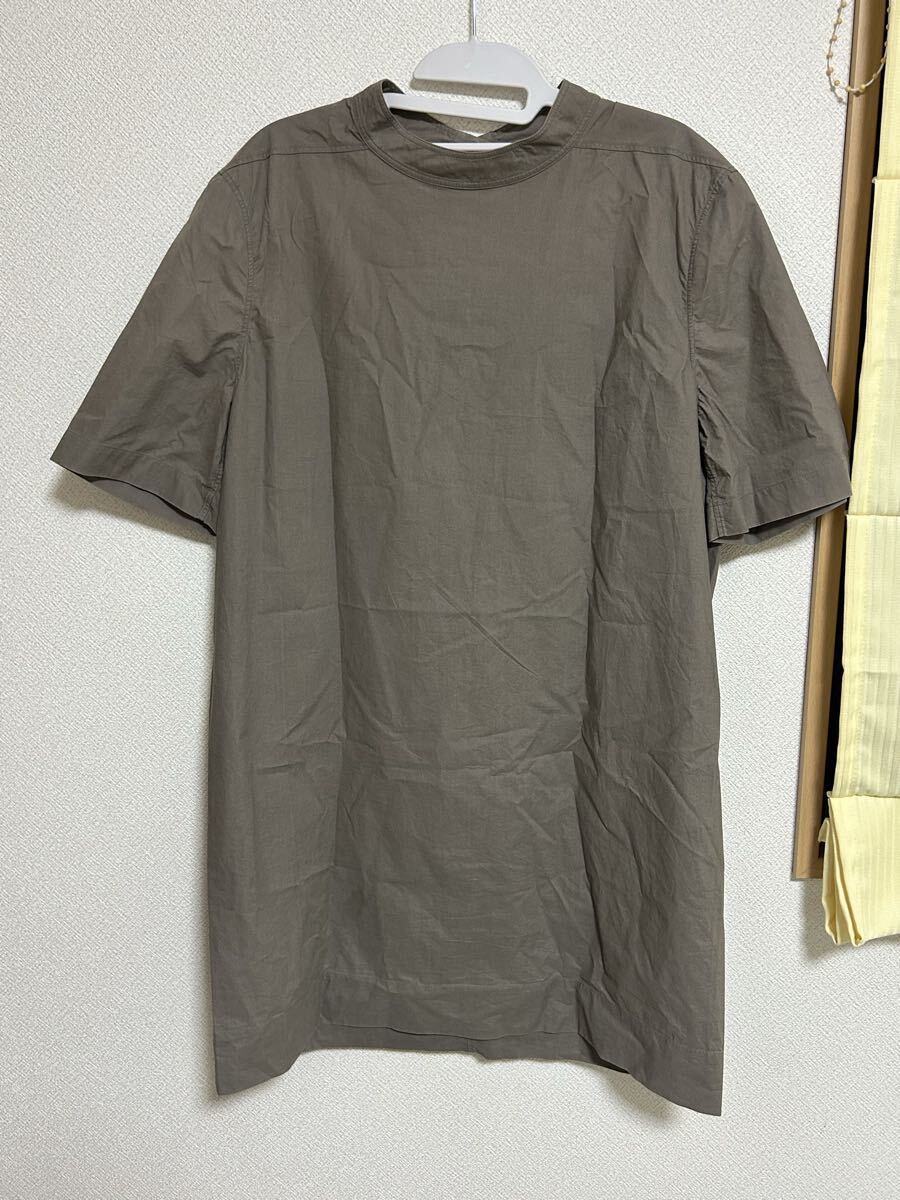 RICK owens リックオウエンス 16aw Tシャツ 茶色 美品 半袖 シンプル拍卖