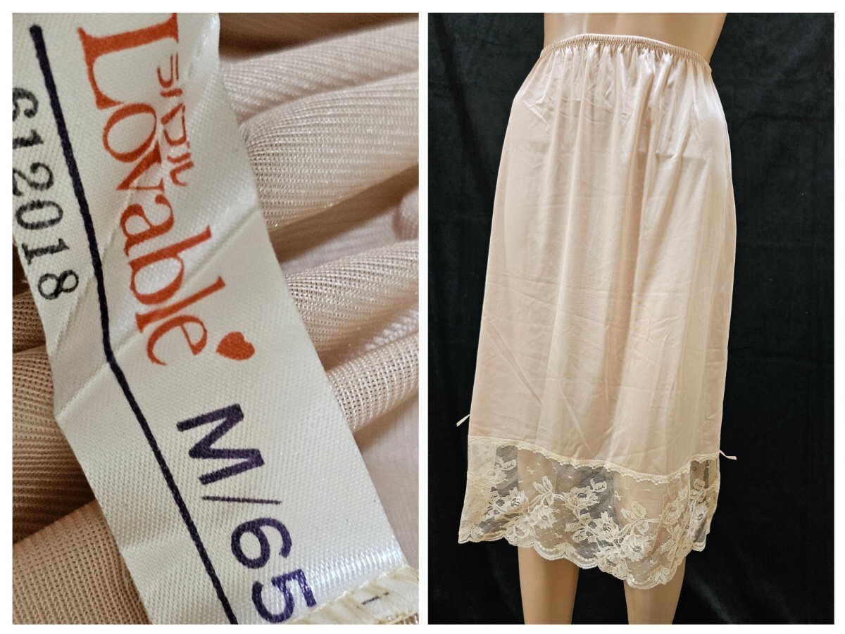 ΣC573★ラパブル 艶張りペチコート M拍卖