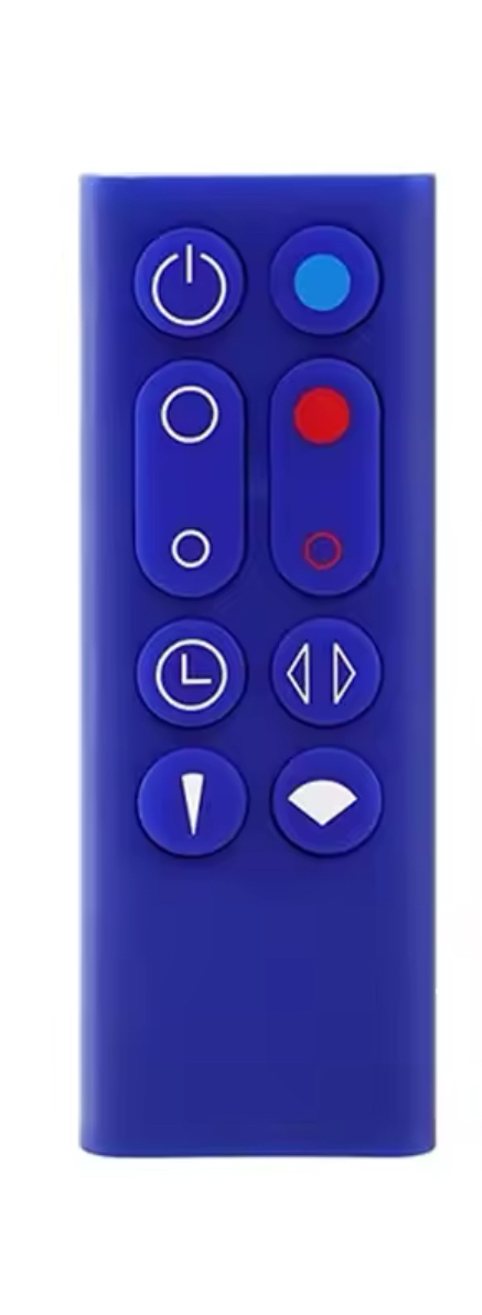 ダイソン HP00 HP01 用リモコン 純粋なホット + クールファンおよび空気清浄器ヒーター ブルー 電池付き拍卖