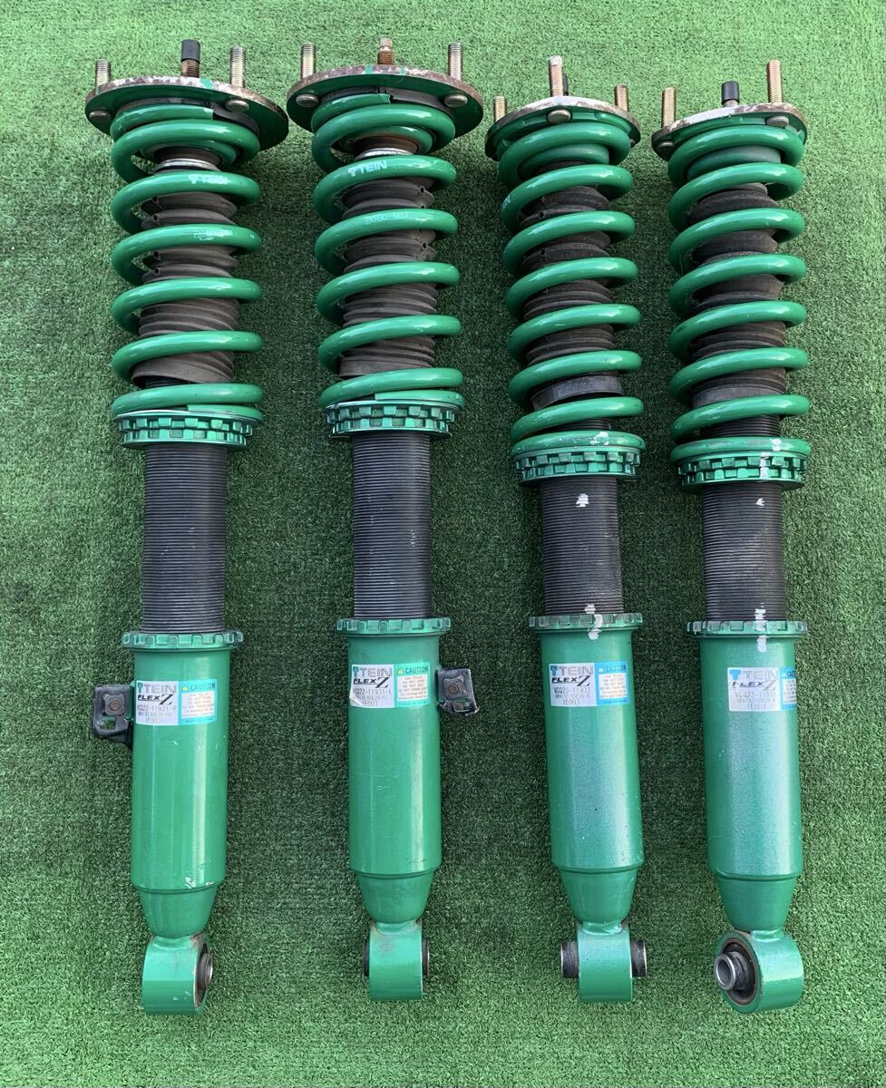 TEIN テイン FLEX Z フレックスZ GRS130/GSE20-Rクラウン 車高調 一台分セット★ サスペンション中古品★ S3拍卖