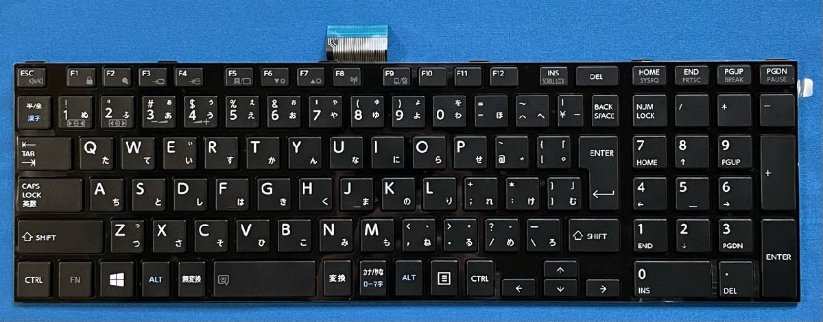 純正 新品 TOSHIBA dynabook T452 T552等用 6037B0077501 日本語キーボード 黒 国内発送拍卖