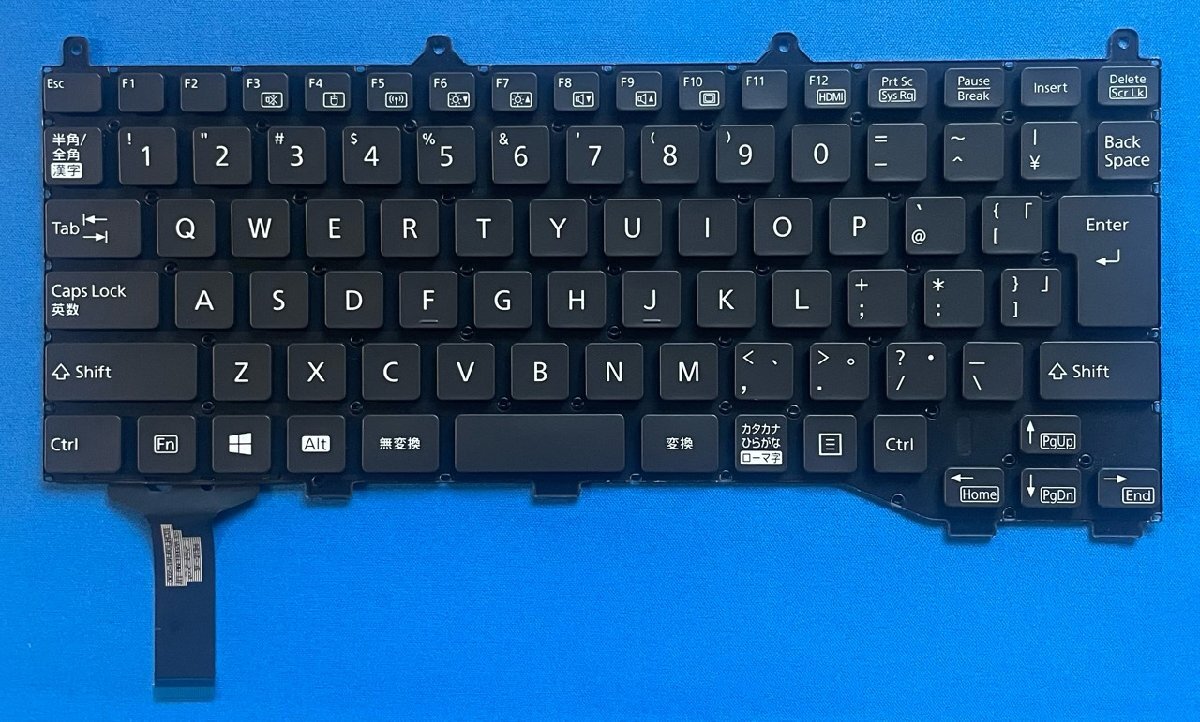 純正 富士通 LIFEBOOK EH FMVEH1 等用 日本語キーボード FJM19L60J06G621拍卖