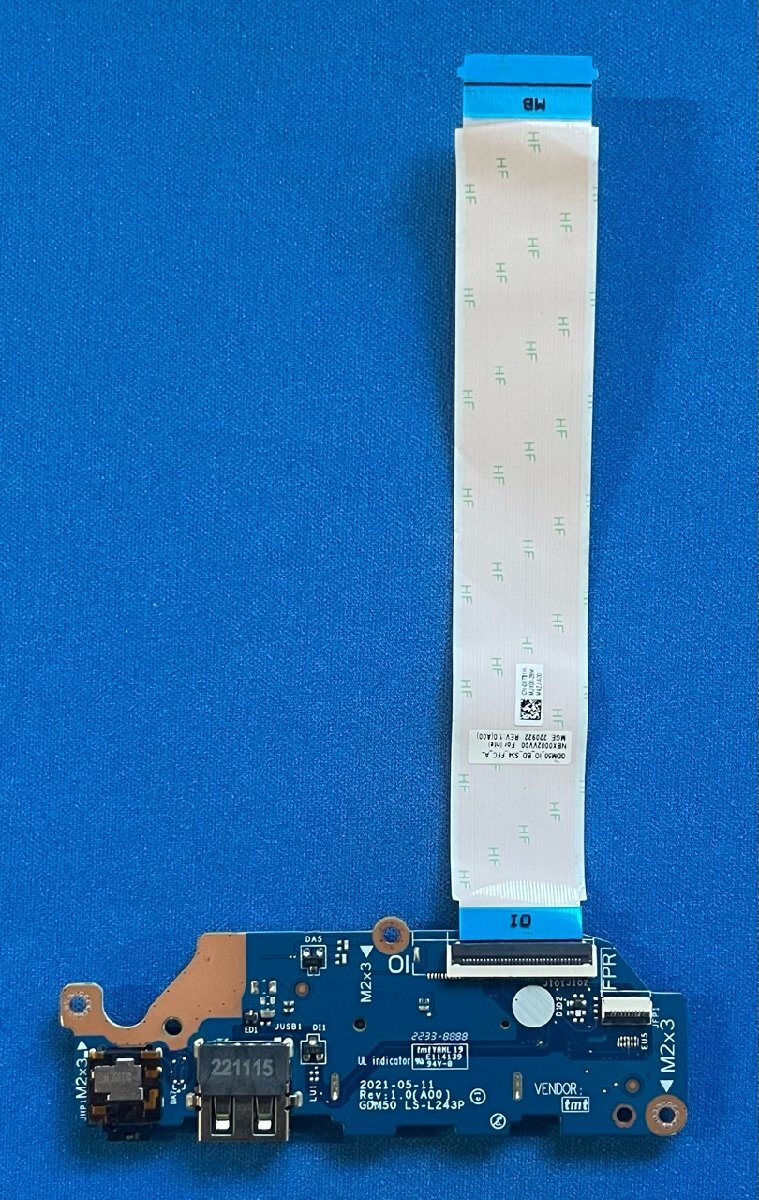 純正 新品 DELL Inspiron 15 3520 等用 I/Oボード ケーブル付き GDM50拍卖