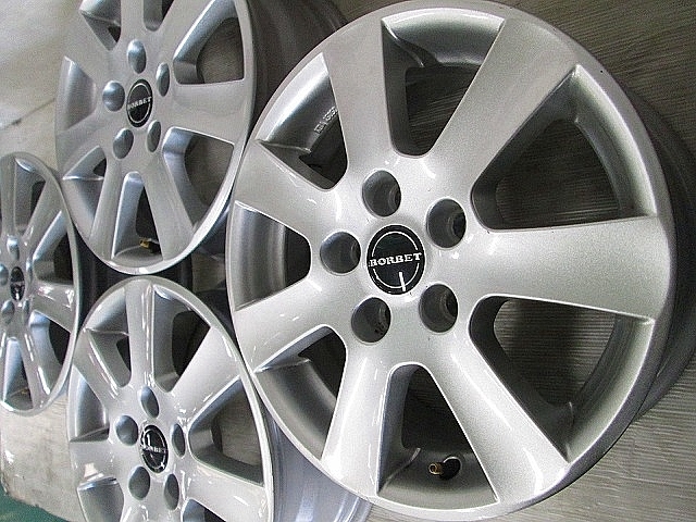 BORBET■15インチ 5穴-108■装着車種ボルボS60 V70 S70 装着車種ボルボS60 V70 S70拍卖