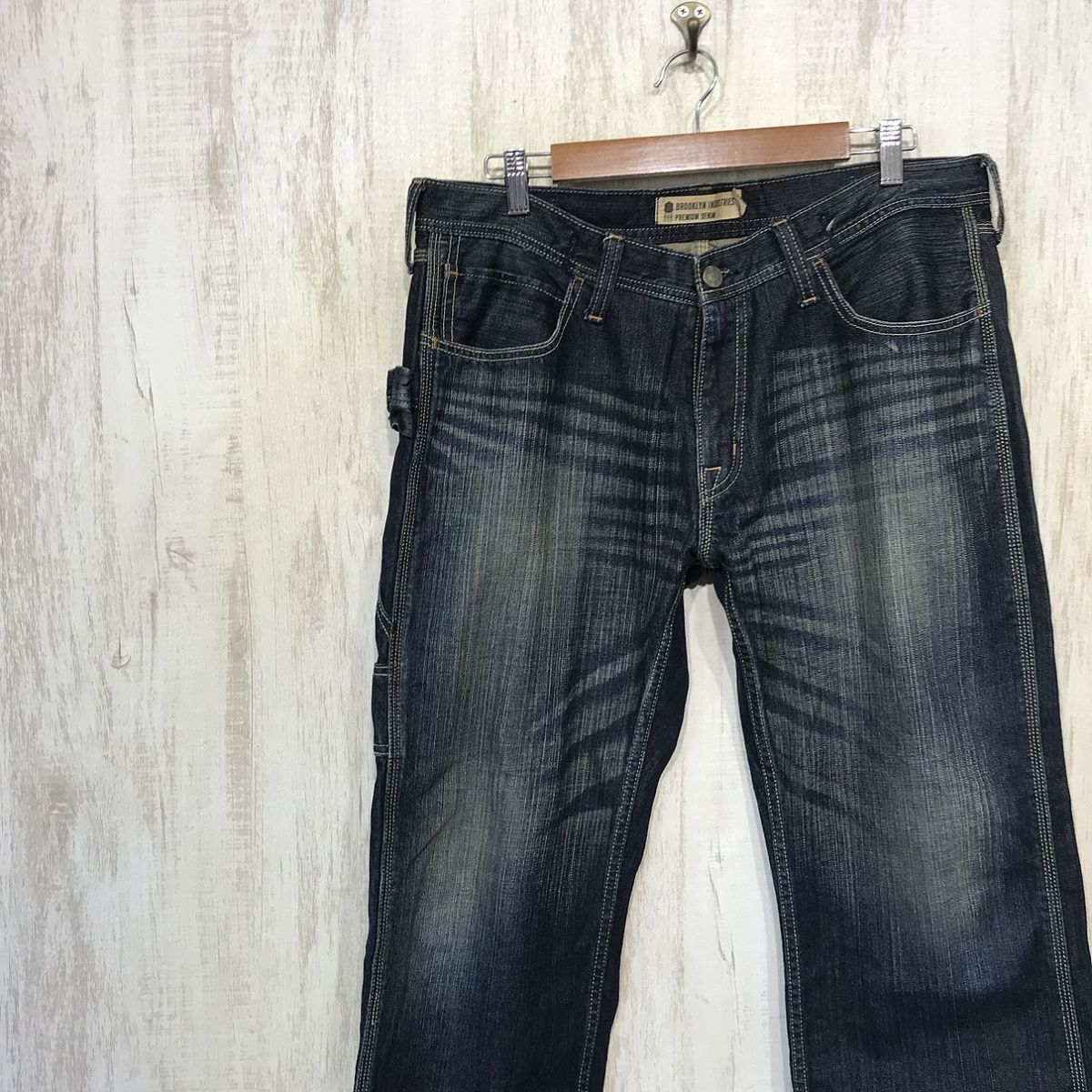 P596☆【premium デニムパンツ ジーンズ】BROOKLYN INDUSTRIES 36拍卖