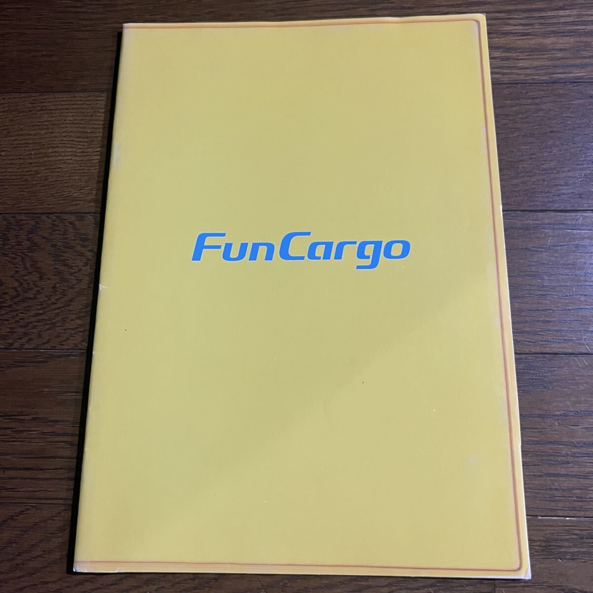 1999年12月発行:トヨタ Fun Cargo ファンカーゴ カタログ(パンフレット) アクセサリーカタログ付き拍卖