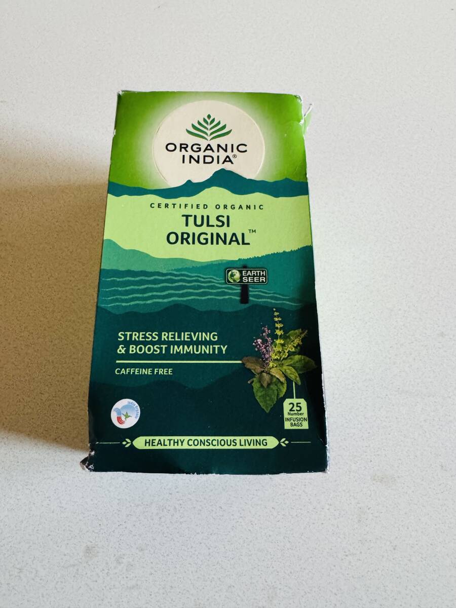 海外 インド オーガニック ストレス解消 免疫力アップ Organic India Tulsi Original Stress Relieving Boost Immunity ティー 25 バッグ拍卖
