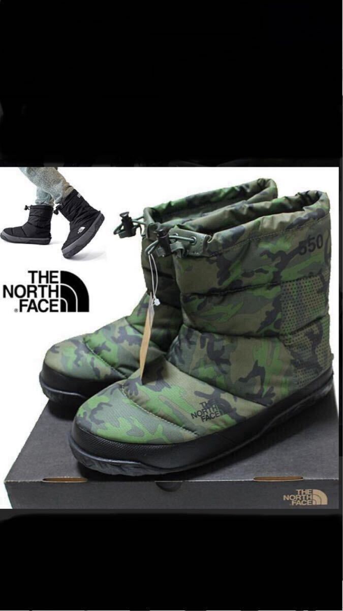 THE NORTH FACE ノースフェイス Nuptse Apres Bootie 550フィルパワー ダウン ヌプシ アプレ ブーティ ウッドモカ 26.0cm 送料無料拍卖