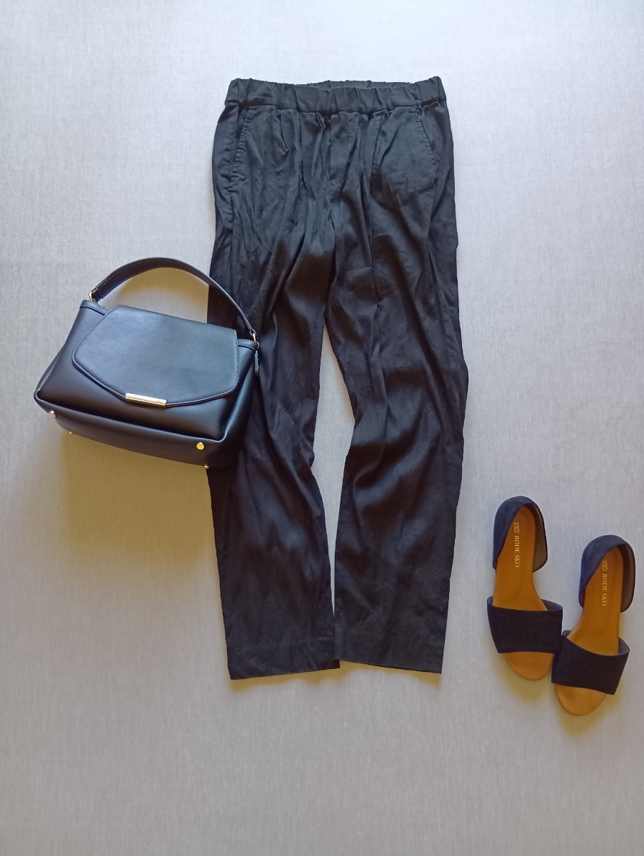 ジャーナルスタンダード JOURNAL STANDARD リネン混 イージーテーパードパンツ拍卖