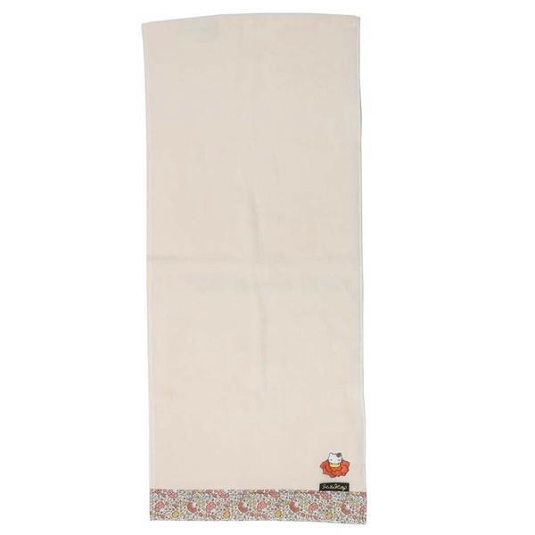 ハローキティ フェイスタオル ジャガードロングタオル サンベリーナ 抗菌防臭加工拍卖