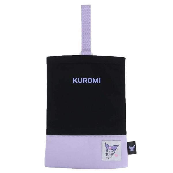 クロミ シンプルシューズケース クロ シューズバッグ 上履き入れ拍卖