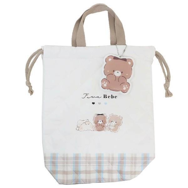 シューズバッグ シューズケース フワベベ フワベベ 上履き入れ 運動靴入れ拍卖