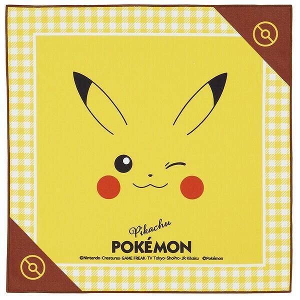 くっつく ランチクロス ピカチュウ 43cm お弁当包み フェイス 子供 子ども キッズ キャラクター スケーター拍卖
