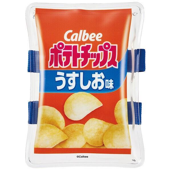 カルビー ポテトチップス ベルト付保冷剤 うすしお味 スケーター拍卖