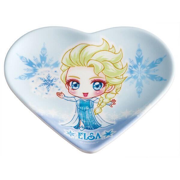 アナと雪の女王 メラミンミニプレート (ハート) 小皿 エルサ中川翔子 スケーター拍卖