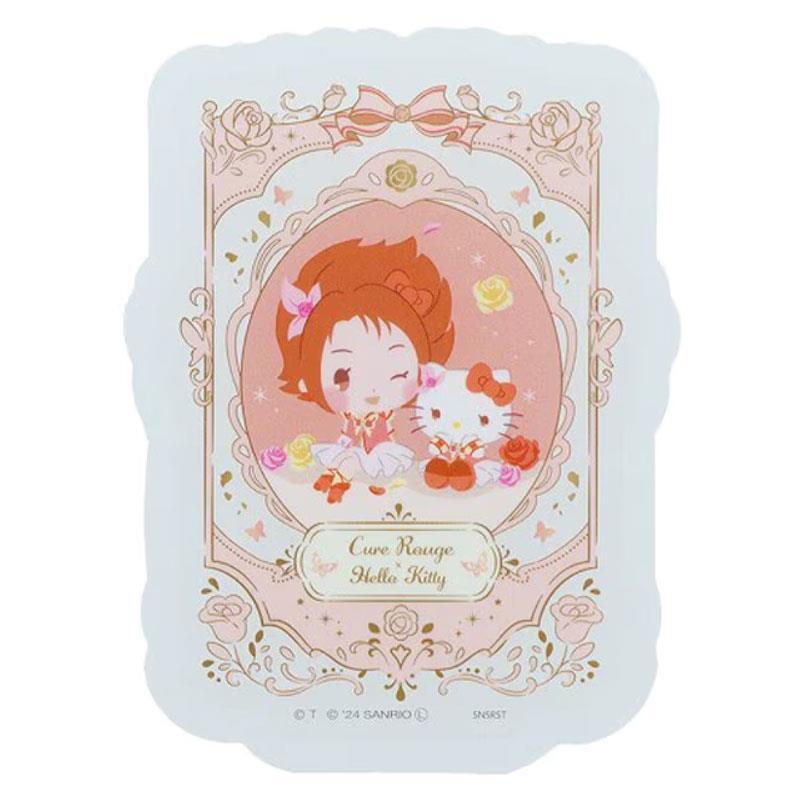 ステッカー シール Yes!プリキュア5GoGo!xサンリオ クリアステッカー キュアルージュ拍卖