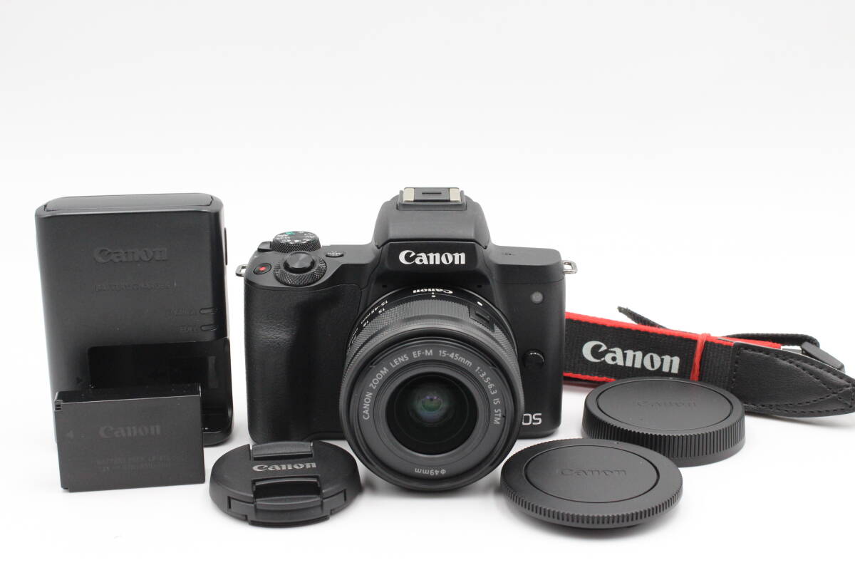 初心者必見☆CANON EOS kiss M レンズキット #11152-863拍卖