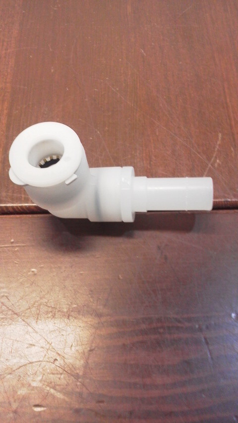 ★即決!ビールサーバー部品★アサヒビール純正 折り返し接続エルボ 薬品洗浄済 USED★拍卖