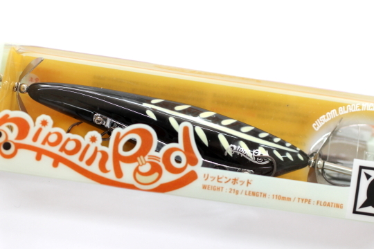JACKALL ジャッカル RIPPIN POD リッピンポッド #ほねほねブラック拍卖