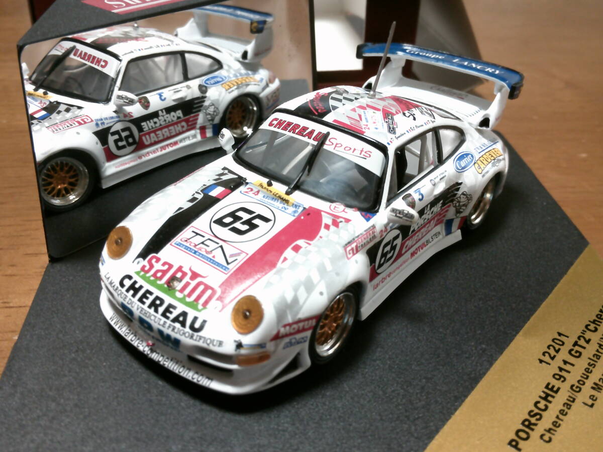 サンスター 1/43 「 ポルシェ911 GT2 CHEREAU 」 #65 1967y ル・マン ・送料 500円(レターパック発送)拍卖