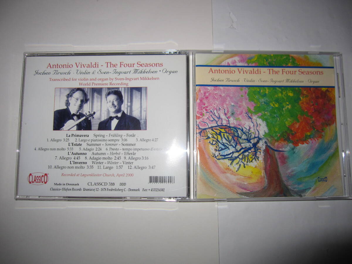 ヴィヴァルディ:四季(S.=I. ミッケルセンによるヴァイオリンとオルガン用編曲) ヨッヘン(ヴァイオリン) CLASSICO拍卖