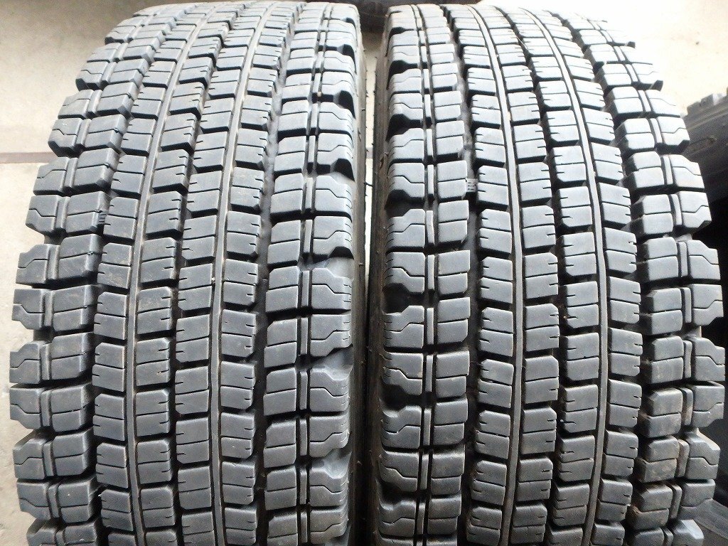 Y309 送料無料【225/70R19.5 130/128】ヨコハマ SY297 スタッドレス 2本 2022年製 約6-6.5分山拍卖