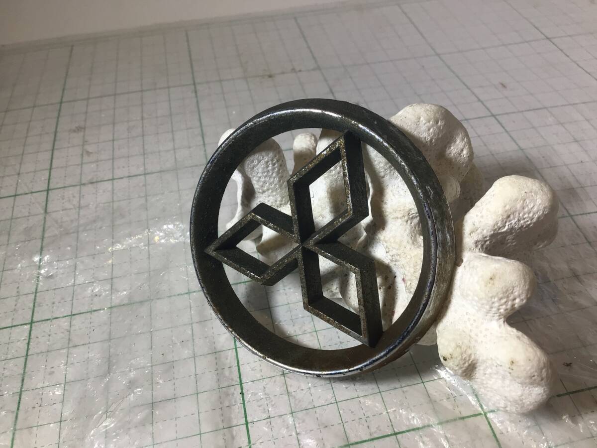 MITSUBISHI 三菱 ミツビシ 車種不明 エンブレム 検索 360 ミニカ minica コルト colt ギャラン 800 1000 emblem badge mark plate ornament拍卖