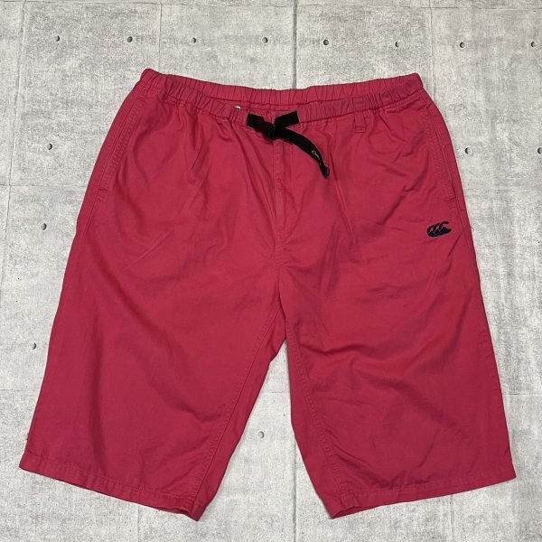 CANTERBURY OF NEW ZEALAND ハーフパンツ カンタベリー 大きいサイズ 3L ショートパンツ ショーツ 3ポケット ラグビー 石瀬7053拍卖